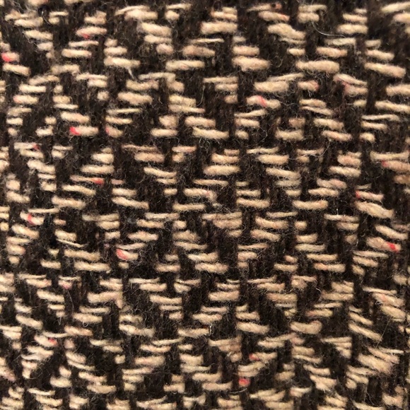 Apt. 9 Brown & Cream Tweed Coat Size 4 - Picture 2 of 8